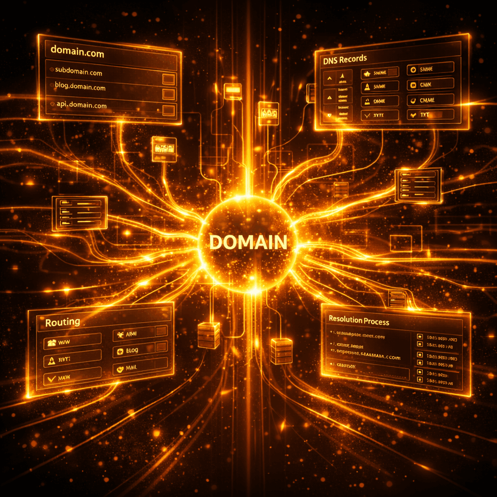 Configuration domaine & DNS pour application web en Nouvelle-Calédonie